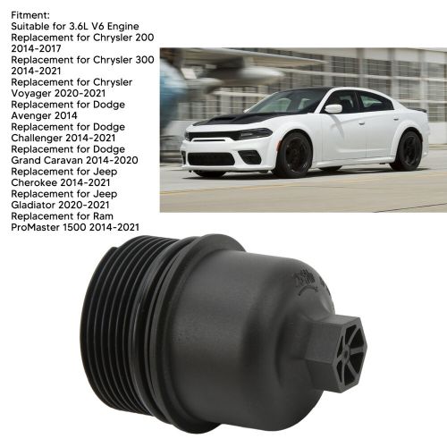 68191350aa abs anticracking oil filter housing for automobiles