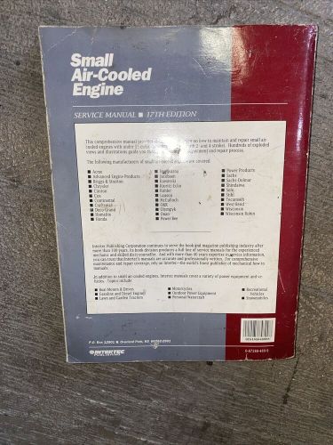 Intertec small air cooled engine service manual 17th edition