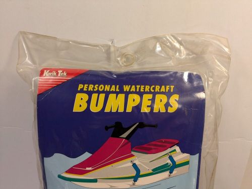 Kwik tek - personal watercraft bumpers - prevent damage - 2 pack - purple - nos