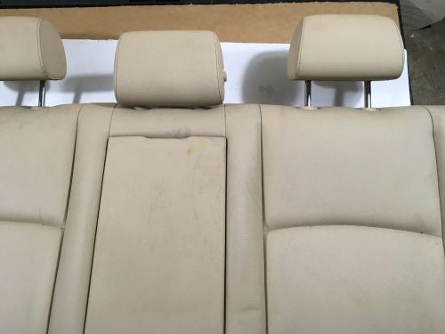 2011-2016 bmw f10 535i sedan rear back upper seat w/ headrest &amp; bolstster oem .