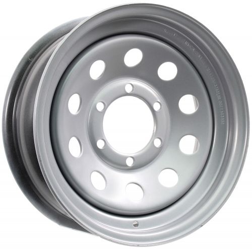 Ecustomrim trailer wheel rim 16x6 6-5.5 silver modular 3040 lb. 4.27 center bore