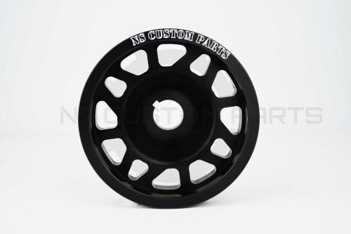 ⭐ lightweight crank pulley fits: subaru impreza wrx sti, forester, legacy 586 g