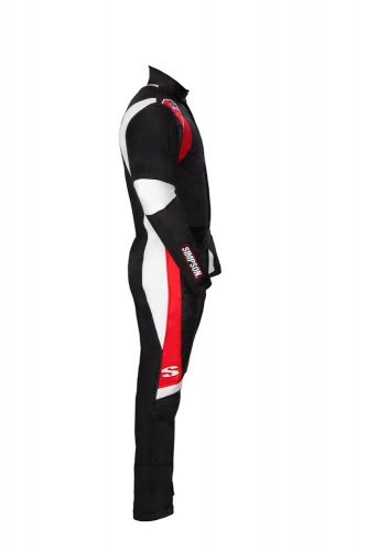 Simpson racing sc02301 supercoil racing suit black - lg