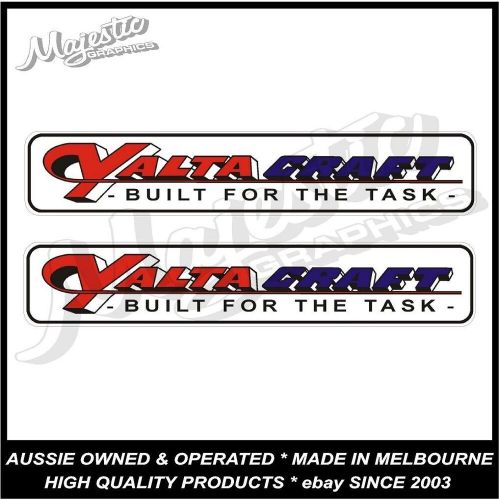 Yalta craft - 430mm x 80mm x 2 - pair - boat decals