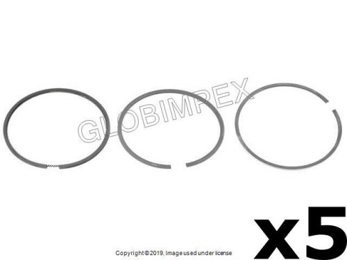 Volvo 850 960 c70 (1992-1998) piston ring set - standard (83.00 mm) (5) mahle