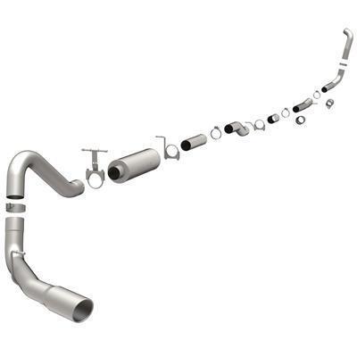 Magnaflow xl turbo-back stainless polished tip ford f250 f350 super duty 6.0l