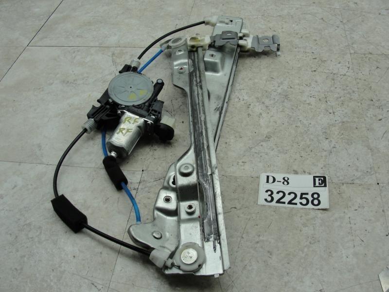 07 08 g35 sedan right passenger side front door power window regulator motor oem