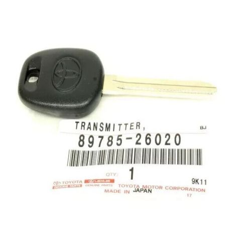 Toyota genuine rav4 camry 4runner prius highlander blank key 89785 - 26020