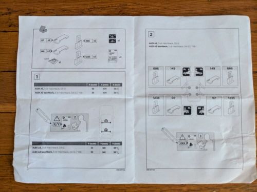 Thule rapid system kit 1417