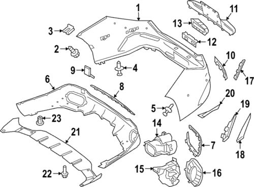 Genuine mercedes-benz mount bracket 118-885-36-02