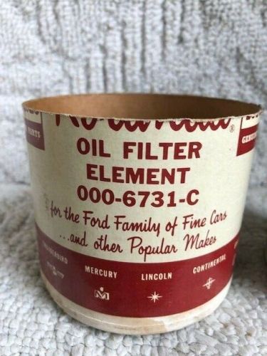 Ford rotunda oil filter vintage