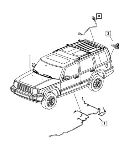 Genuine mopar under-body wiring 56050953ad