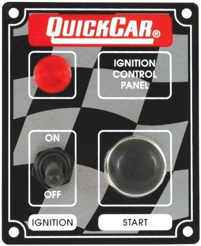 Quickcar racing    50 052    ignition panel w light