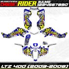 Ltz 400 suzuki wrap graphics stickers kit decals quad 2003 to 2008 kfx 400