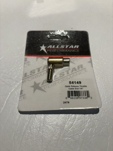 Allstar performance quick release throttle cable end 1/4in