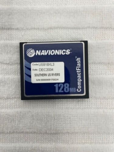 Navionics cf card southern us rivers us919xl3