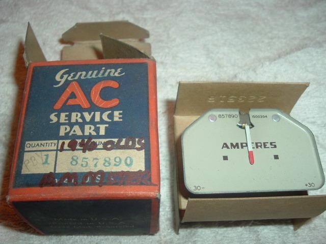 1940 oldsmobile ammeter nos 857890