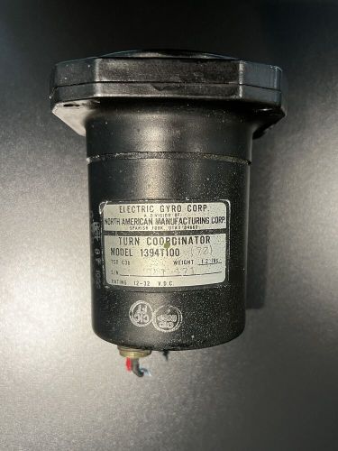 Turn coordinator - north american model  1394t100 12-32 vdc