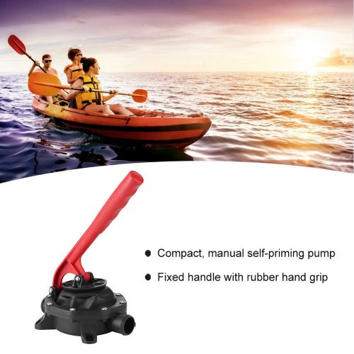 Plastic handle marine manual diaphragm hand bilge water pump for boat yacht