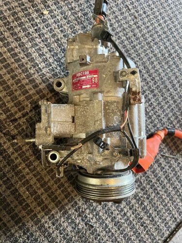 2013 honda civic hybrid ac compressor w/ cable cord oem 12 13 14 15