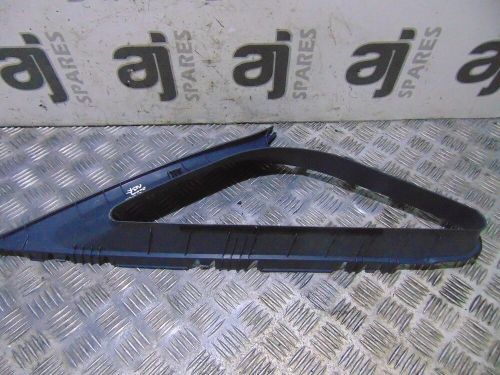 Mitsubishi colt 2009 passenger side front window quarter glass trim