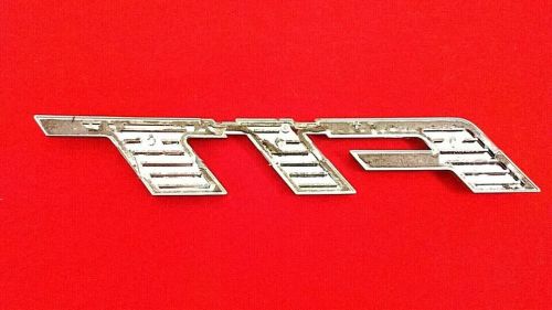 09-14 honda fit rear trunk lid emblem logo badge symbol chrome letters oem