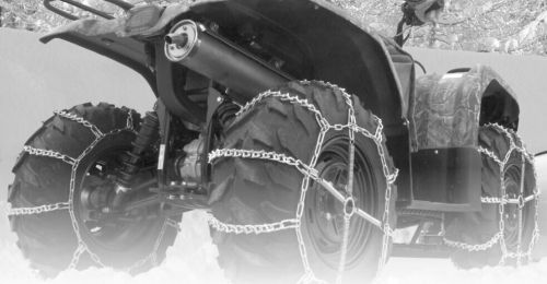 Security chain winter traction device - atv powersports 1064355 v-bar