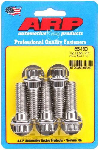 Arp 656-1500 1/2-13 x 1.500 12pt ss bolts