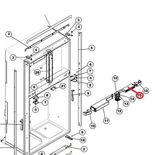 Norcold 637081 - refrigerator optical control board for norcold™ 2118 model