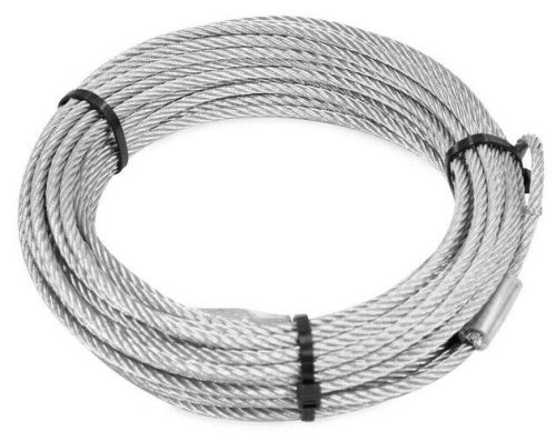 Warn winch wire rope for a2000/a2500 3/16&#034; 50&#039; #15236