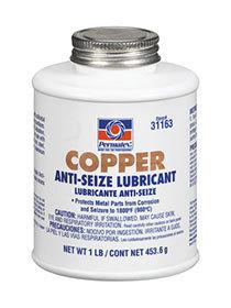 Permatex 31163 ~ copper anti-seize lubricant - 16oz brush top bottle