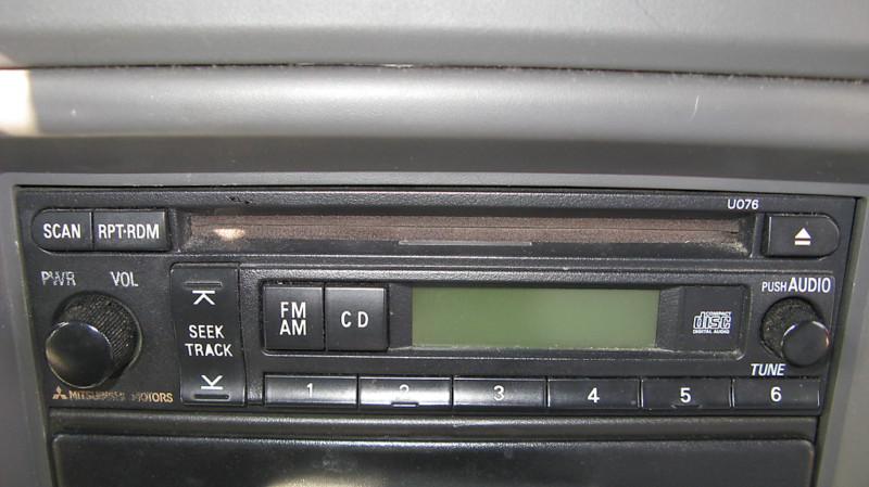 02 03 04 05 06 07 mitsubishi lancer audio equipment radio stereo cd player