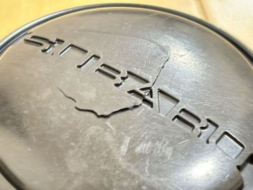 Junk★subaru genuine sambar pleo concave logo iron steel hub cover cente #yn7igf