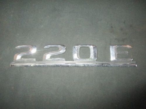 Excellent mercedes-benz w124 220e emblem japan