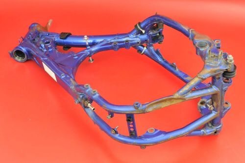 2005 - 2006 yamaha wr450f wr 450f main frame chassis cradle street