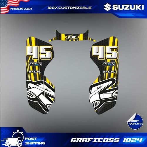 Suzuki ltz400 stickers - graphics kit - atv decals ltz400 (2003-2008)