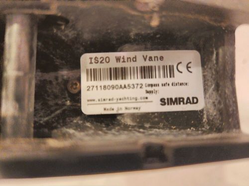 Simrad is20 (b&amp;g 508) wind vane simnet for parts or refurbishment (not working)