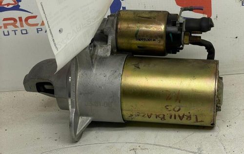 Starter motor trailblazer 02 03