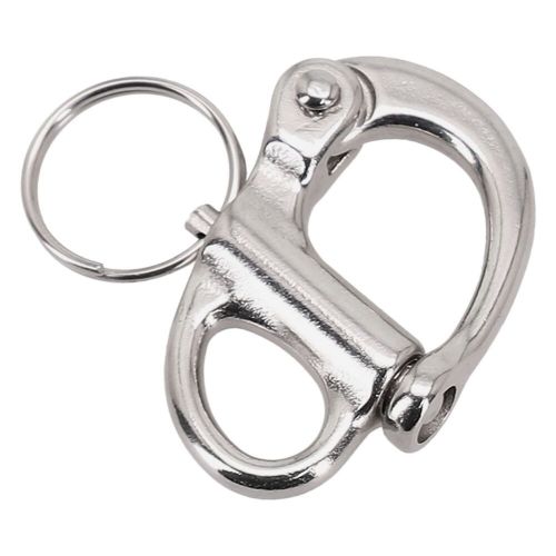 Marine stainless steel quick release anchor chain eye shackle swivel snap hook