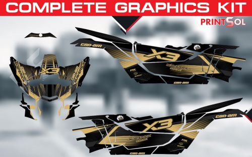 Can am maverick x3 complete graphics decals stickers kit