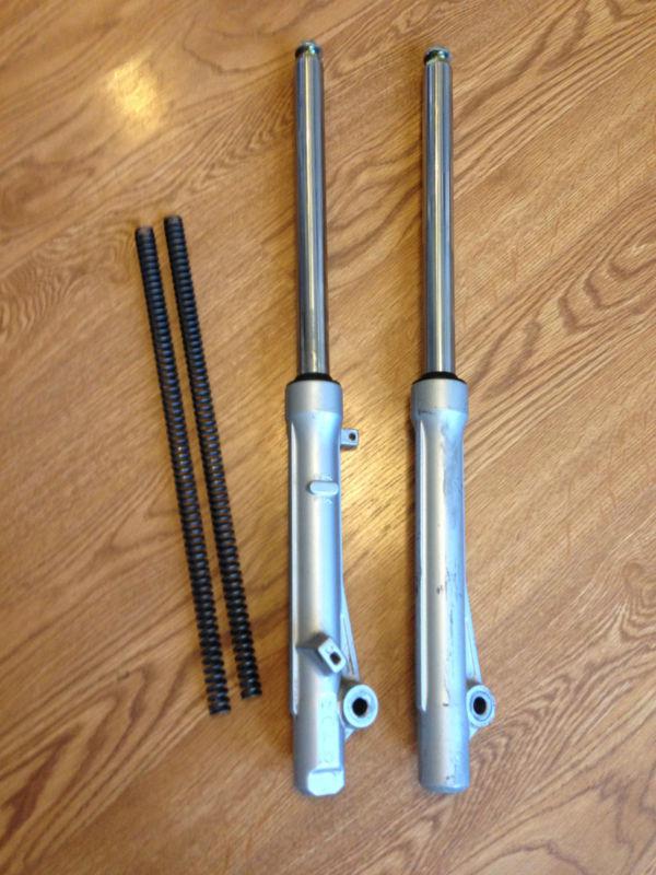 97-13 xr/crf 70 forks w/ new bbr springs & 20w oil crf70 xr70 2003 fork