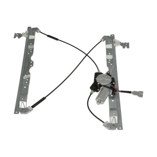 Power window motor and regulator assembly