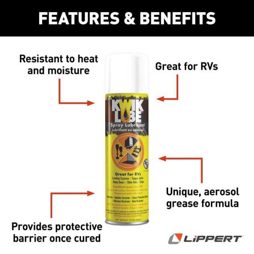 Lippert 379177 kwikee kwik lube spray grease - 11 oz.