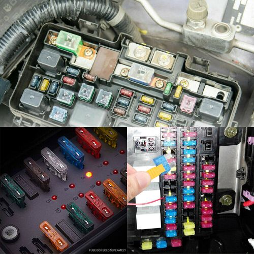 Car blade fuse kit assortment blade set 220pcs for car truck suv atv motocycle