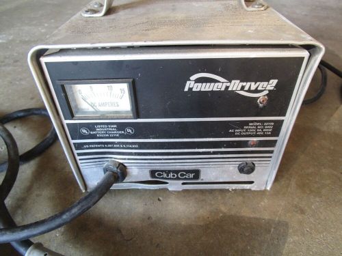 Club car power drive model 22110 battery charger untested