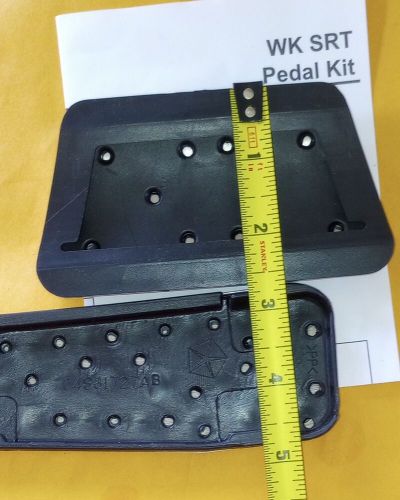 Mopar wk srt 05181565ab dodge charger challenger chrysler 300 pedal overlay kit