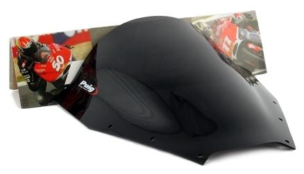 Puig racing windscreen dark smoke for yamaha fz1 fz-1 fzs1000 2001-2005