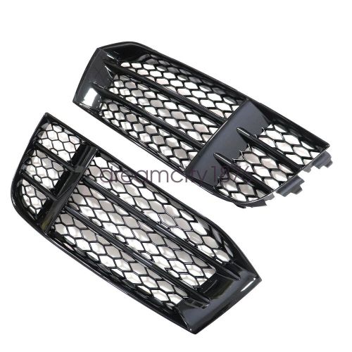 8t0807681f 2pcs front bumper fog light grille cover for audi a5 rs5 2010-2016