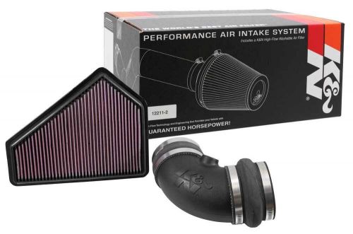 K&amp;n gen ii air intake system with roto mold tube for cadillac cts 57-3086