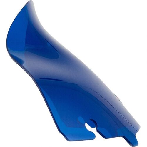 Klock werks kolor flare windshields 6.5&#034; blue #kww-01-0686